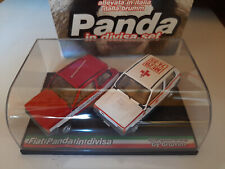 BRUMM FIAT PANDA 1980 IN DIVISA SET  VIGILI DEL FUOCO CROCE ROSSA DC007 1/43