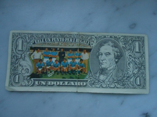 Figurina banconota dollari - figurina,