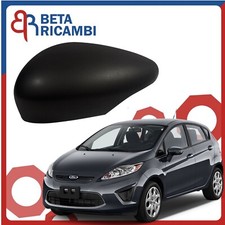 Calotta Specchietto Ford Fiesta VI 6 Lato Sinistro SX Guida Nera