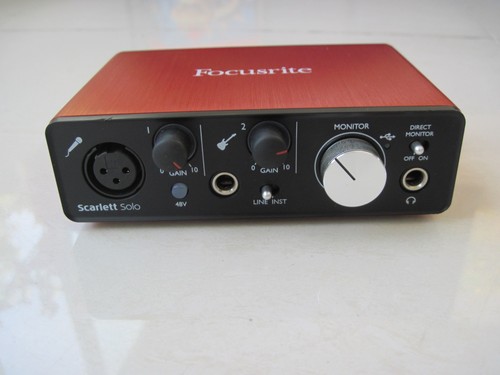 Focusrite scarlett solo - scarlett, 2a
