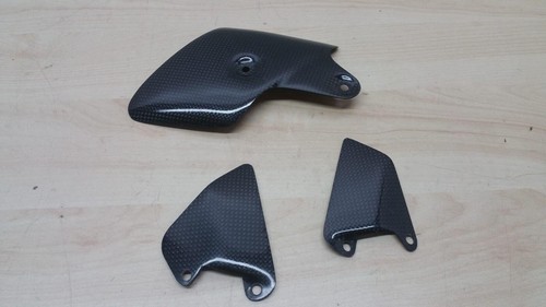 Set protezione pedane carbonio - protezione,