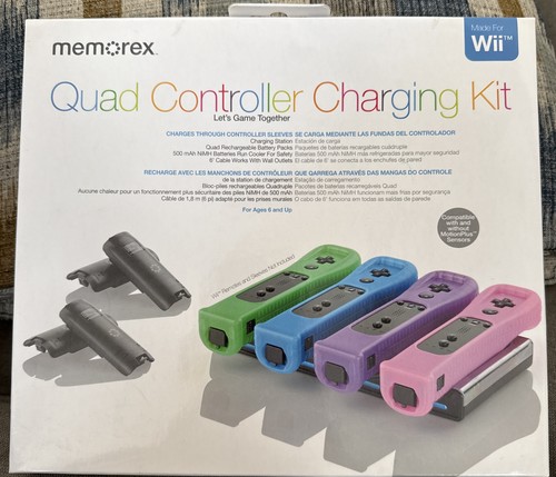 Wii memorex quad controller - memorex,
