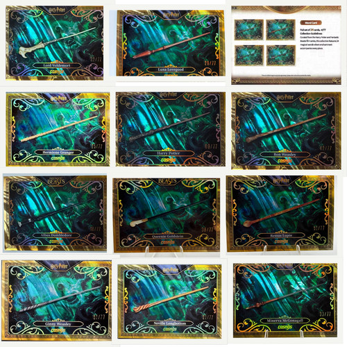Carte bacchetta harry potter - harry,
