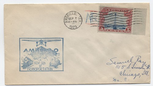 1929 amarillo copertina - tx, con