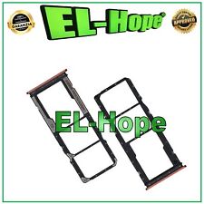 SLOT CARRELLO LETTORE VANO SCHEDA SIM SD XIAOMI REDMI 9 9i 9A 9C 9AT 10A ARANCIO