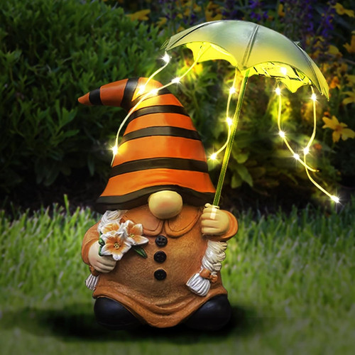 Luci solari gnomi ornamenti - luci,