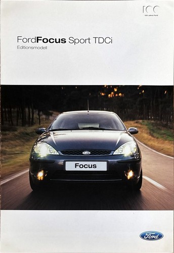 Ford focus sport tdci - ford, depliant