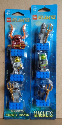 Lego atlantis set - set, magneti