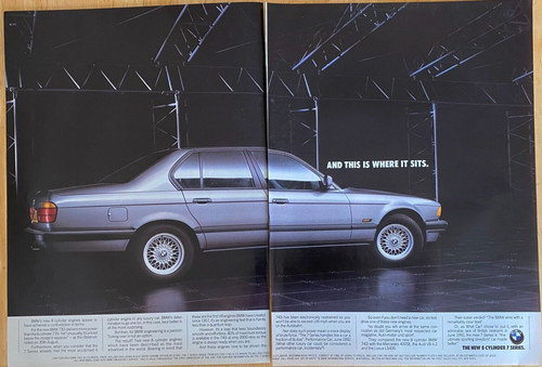 Bmw 740 series v8 1992 - bmw,