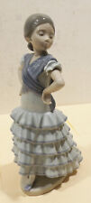 bellissima statuina porcellana ballerina flamenco Llandro A10F ottime condizioni da collezione