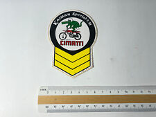 ADESIVO STICKER AUTOCOLLANT CIMATTI KAIMAN SPECIAL 4/M ORIGINALE ANNI 70