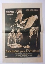 Poster Locandina Ascensore Per Il Patibolo Jenne Moreau 42x27cm Film Tv Cinema