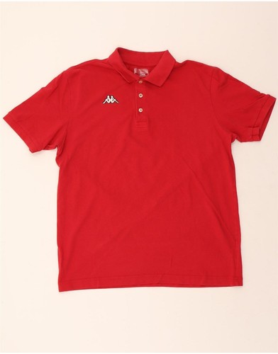 Polo uomo kappa 2xl rosso - uomo,