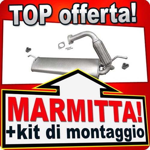 Silenziatore posteriore per - posteriore,