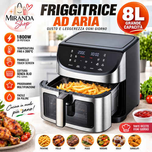 Friggitrice aria 1800w - aria,
