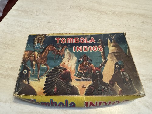 Gioco tavola tombola indios - da,