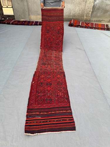 Antico tappeto afgano sumak - antico,