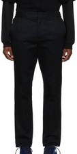 Vince Pantalone Owen Vestibilità Classica Cotone Navy Uomo M
