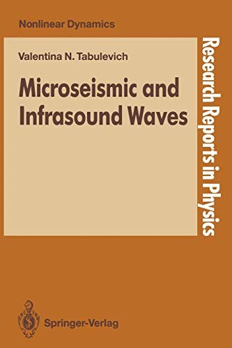Microseismic and infrasound - microseismic,