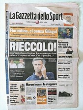 GAZZETTA DELLO SPORT 19 AGOSTO