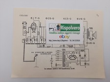 Schema Elettrico Geloso Amplificatore G-5V e Ricevitore a batterie G. 47R 
