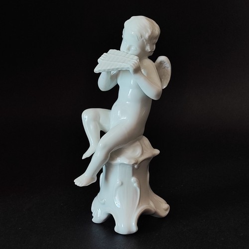 Statuina puttino suonatore - statuina,