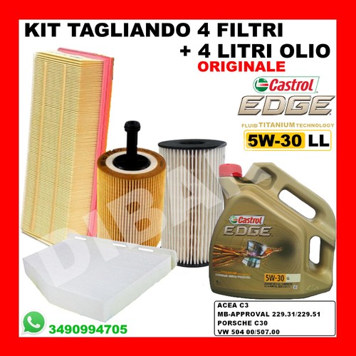 Kit tagliando 4lt - kit, castrol