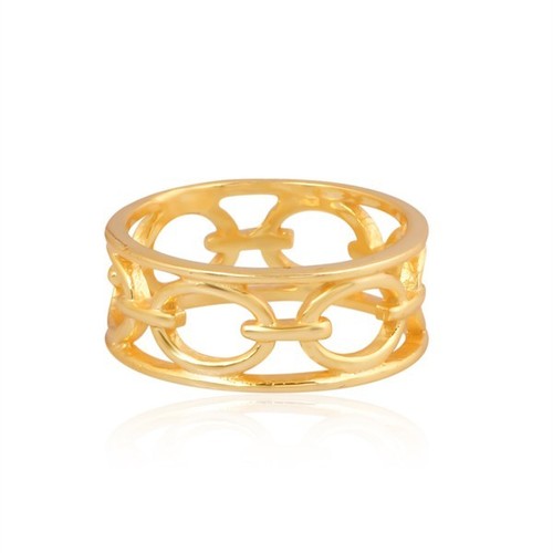 Anello fascia traforato - anello,