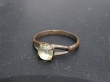 antico ANELLO CON PIETRA