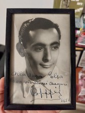 Fausto Coppi Autografo - Cartolina Foto Ciclismo Cycling Cyclisme