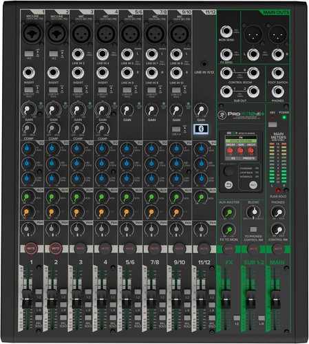 Mackie profx12v3 mixer - mackie,