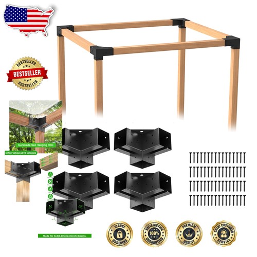 Robuste staffe per pergola 4x4 - robuste,