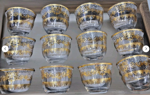 Lusso turco kahwa vetro set - lusso,