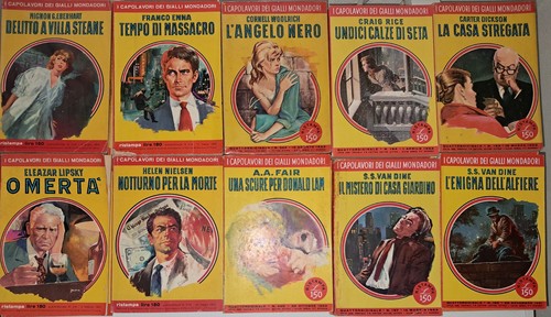 Lotto capolavori dei gialli - lotto,