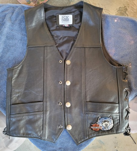 Gilet pelle fox creek - gilet,