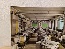 Porto San Giorgio Hotel Miramare Sala da pranzo fotocartolina anni 60