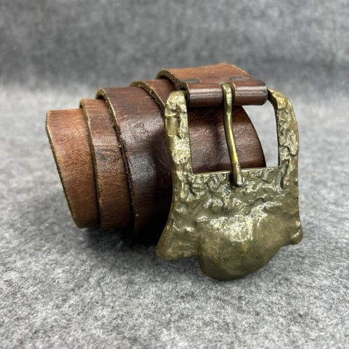 Cintura uomo vintage pelle