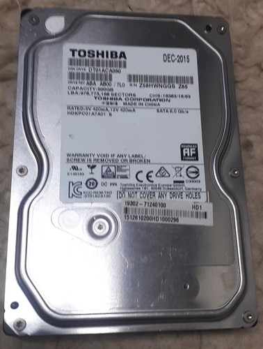 Hard disk 500 - , toshiba