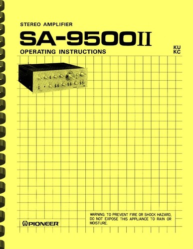 Pioneer 9500 ii - pioneer,