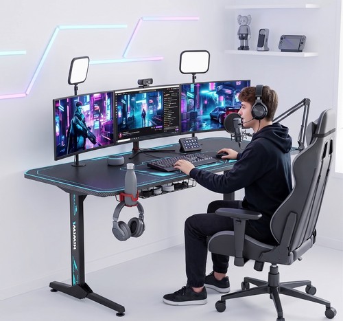 Tavolo gaming 160x75 cm - tavolo,