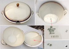 ZUPPIERA PORCELLANA ARTISTICA VINTAGE TEDESCA SELTMANN WEIDEN BAVARIA LIANE DECO