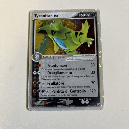 Tyranitar 111 115 unseen - ex, #111/115