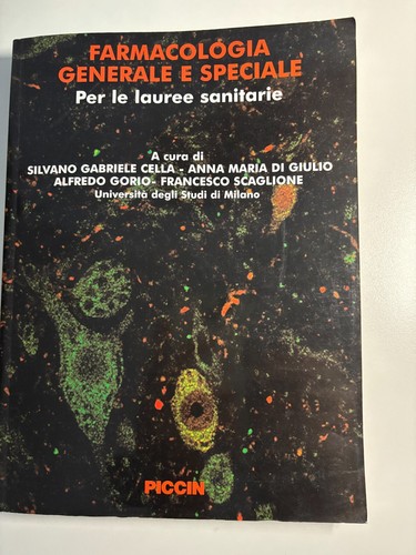 Farmacologia generale - , e