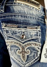 $180 Buckle Rock Revival Jeans