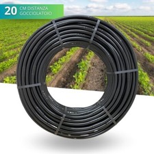 Tubo Ala Gocciolante Rigida 150 M Passo 20 Diam. 16mm per Irrigazione a Goccia