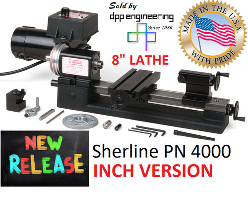 Tornio sherline 4000 x - tornio, 3,5"