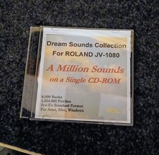 ROLAND JV-1080 a Million Dream Sound Collection CD-Rom