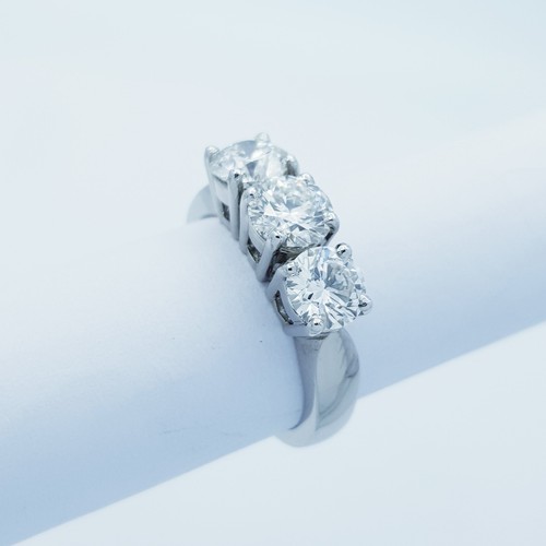 Anello trilogy oro 18kt con - anello,