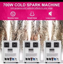 Sparkular Fontane Fredde 700W  DMX512 2CH Telecomandato Per Spettacoli Musicali