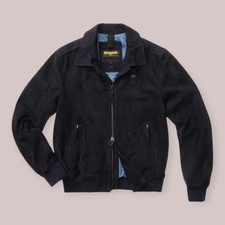 BLAUER GIUBBINO BOMBER UOMO IN